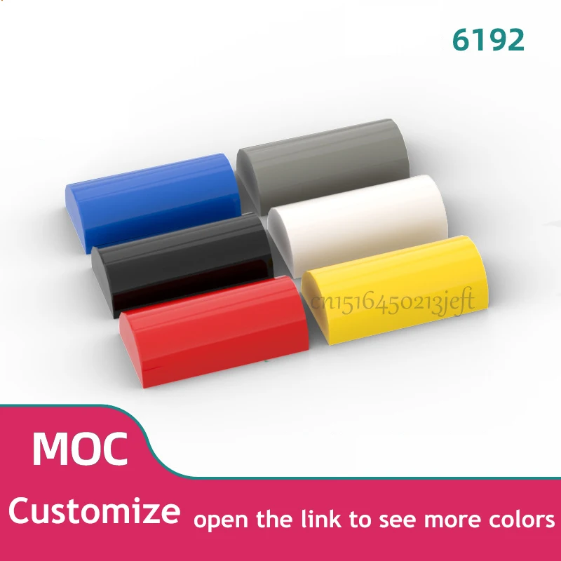 50 Uds. Ensambla 6192 2x4 arco ladrillo Ldd6192 ladrillos bloques de construcción piezas reemplazables juguetes niños