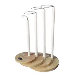 Soporte ajustable para muñecas y figuras de acción de madera