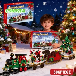 Micro bloques navideños de construcción para niños – Juegos creativos