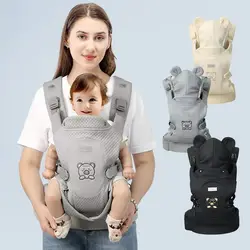 Portabebés ergonómico con tirantes ajustables para bebé