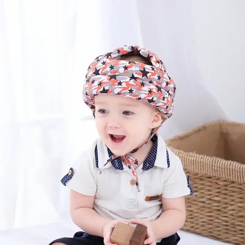 Gorro protector ajustable para bebé – Seguridad anticolisión - imagen 5
