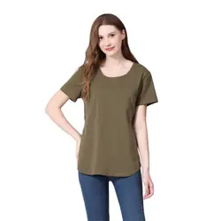 Emotion Moms Camiseta lactancia algodón elástico manga corta