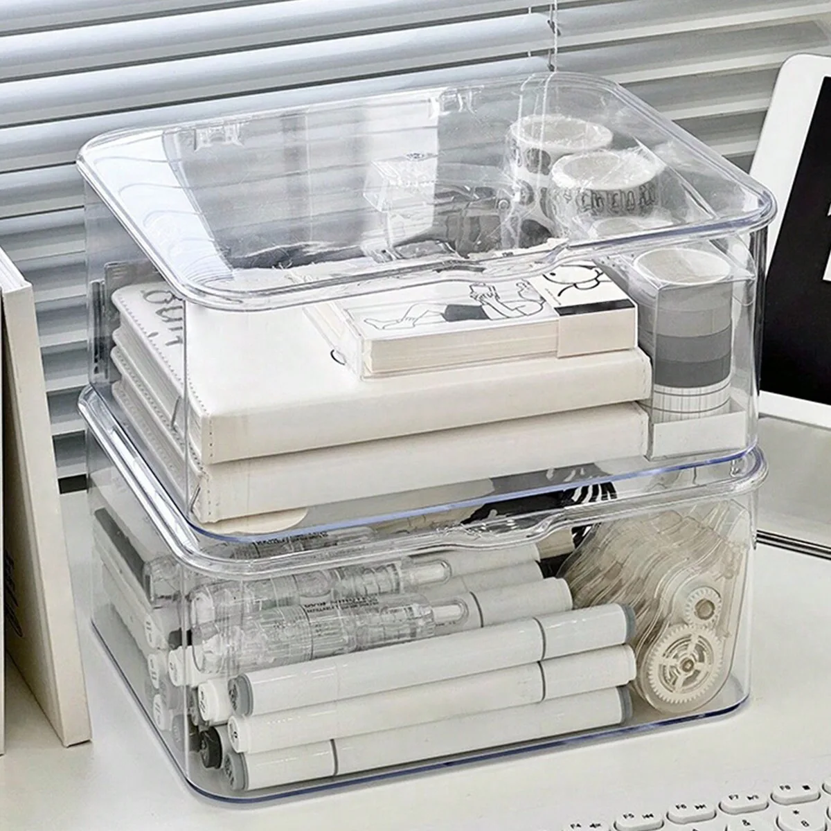 Caja organizadora acrílica para juguetes infantiles - imagen 2