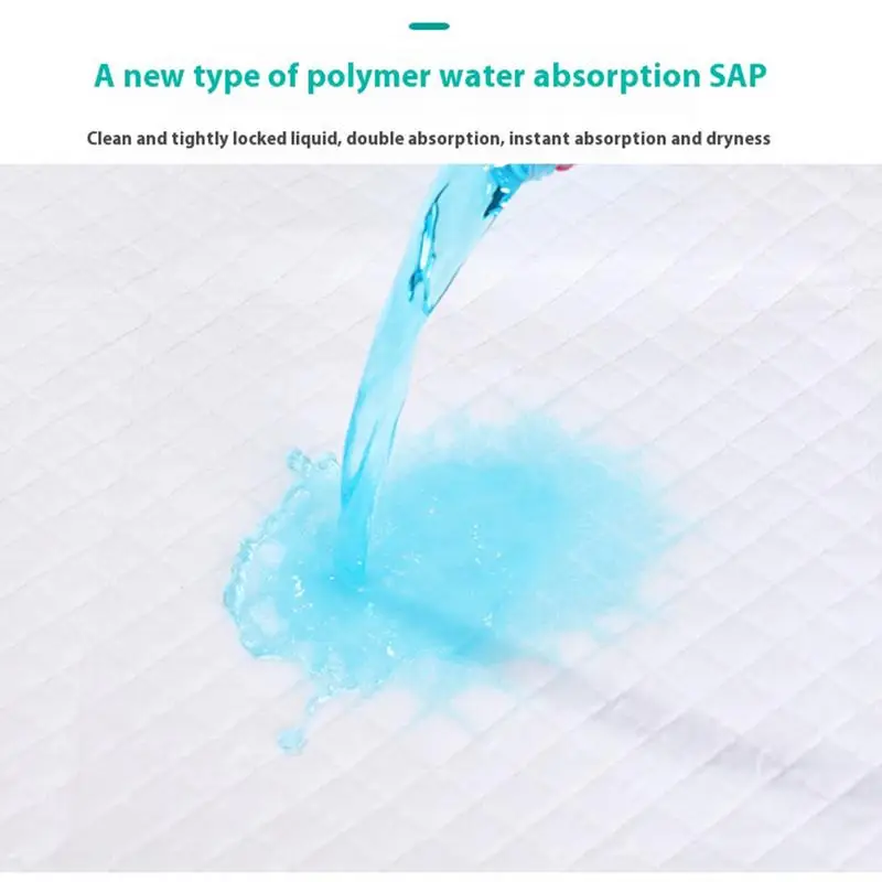 Cambiador de bebé, almohadillas de pañales ultrasuaves impermeables, 20 piezas, equipo de viaje ligero portátil para bebé para comodidad de viaje en casa y - imagen 4