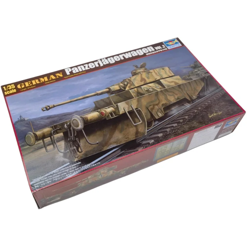 TRUMPETER 1/35 alemán Panzerjagerwagen Vol.2 modelo de rompecabezas de ensamblaje de plástico - imagen 3
