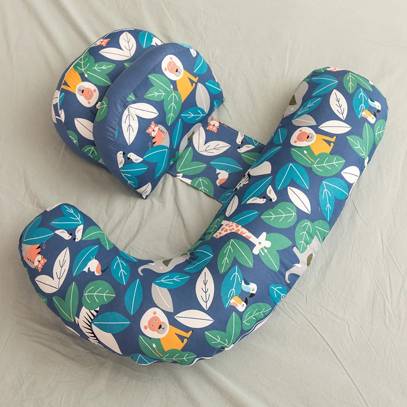 Cómoda almohada de lactancia para mujeres embarazadas, almohada de alimentación infantil desmontable, directa del fabricante - imagen 5