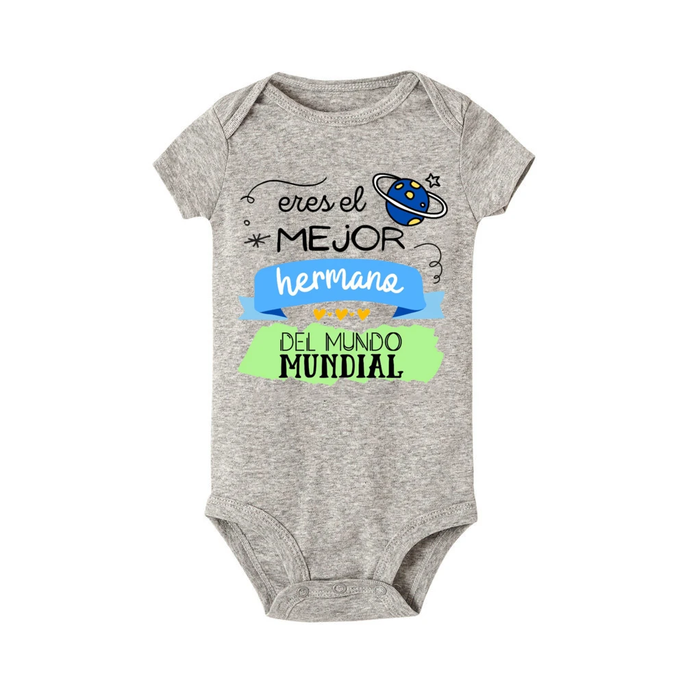 Pelele estampado de manga corta unisex para recién nacido - imagen 5