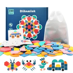 Rompecabezas 3D de madera para niños - Juego educativo