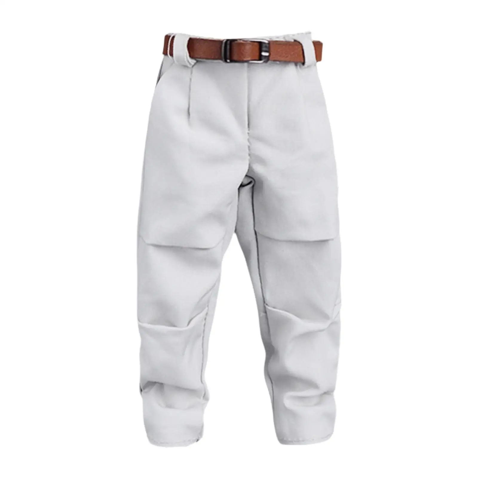 Gray White Pant
