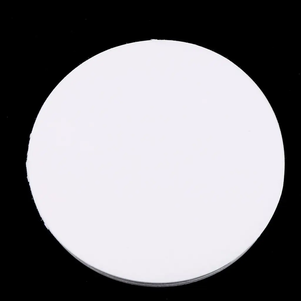 Pack of 100 Sheets of 12.5 Cm Qualitative Filter Paper Chemistry Experiment