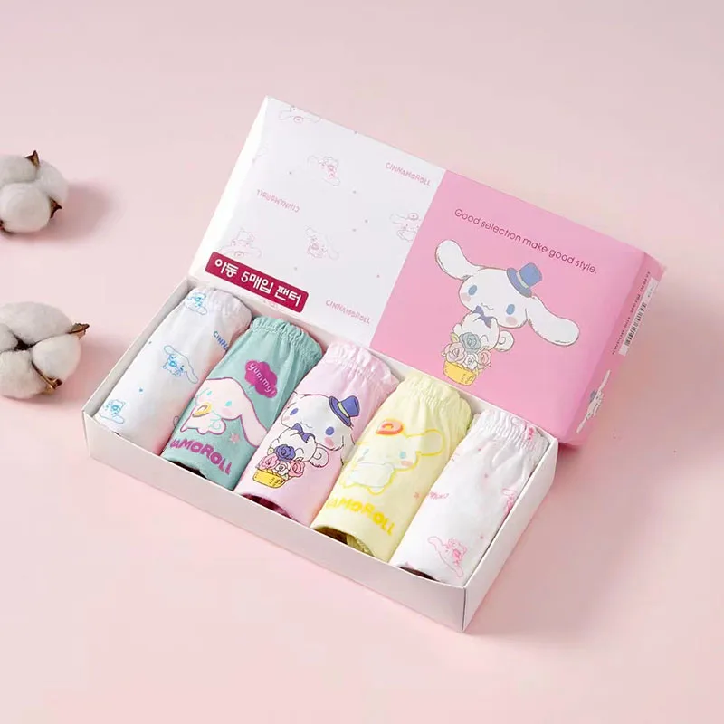 Braguitas Cinnamoroll de algodón para niñas con estampado musical - imagen 5