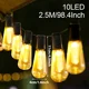 2.5m 10led