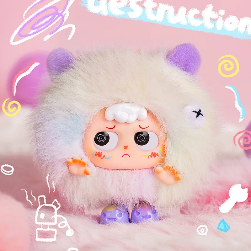 Heyme Dear little Devil-caja ciega, bonito colgante de felpa, adorno de escritorio, regalo de cumpleaños sorpresa - imagen 4