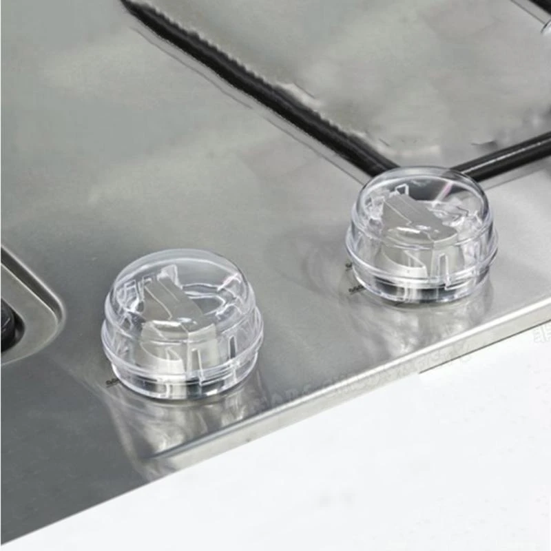 M76C 6 uds cubiertas perilla estufa Gas tapa bloqueo seguridad para horno bebé Protector infantil interruptor - imagen 2