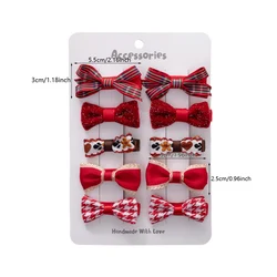 Horquillas Navidad lazos suaves niñas – Pinzas pelo cómodo