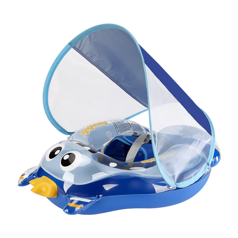 Swimbobo, juguete de agua flotante inflable para niños, flotadores de natación, entrenador de cintura, anillo de piscina para niños, flotador de PVC para niños