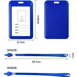 Portainsignias plastico con clip y carrete - Identificacion personal