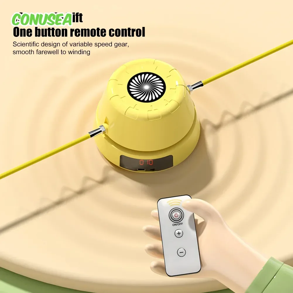 Cuerda de saltar eléctrica infantil con contador - imagen 4