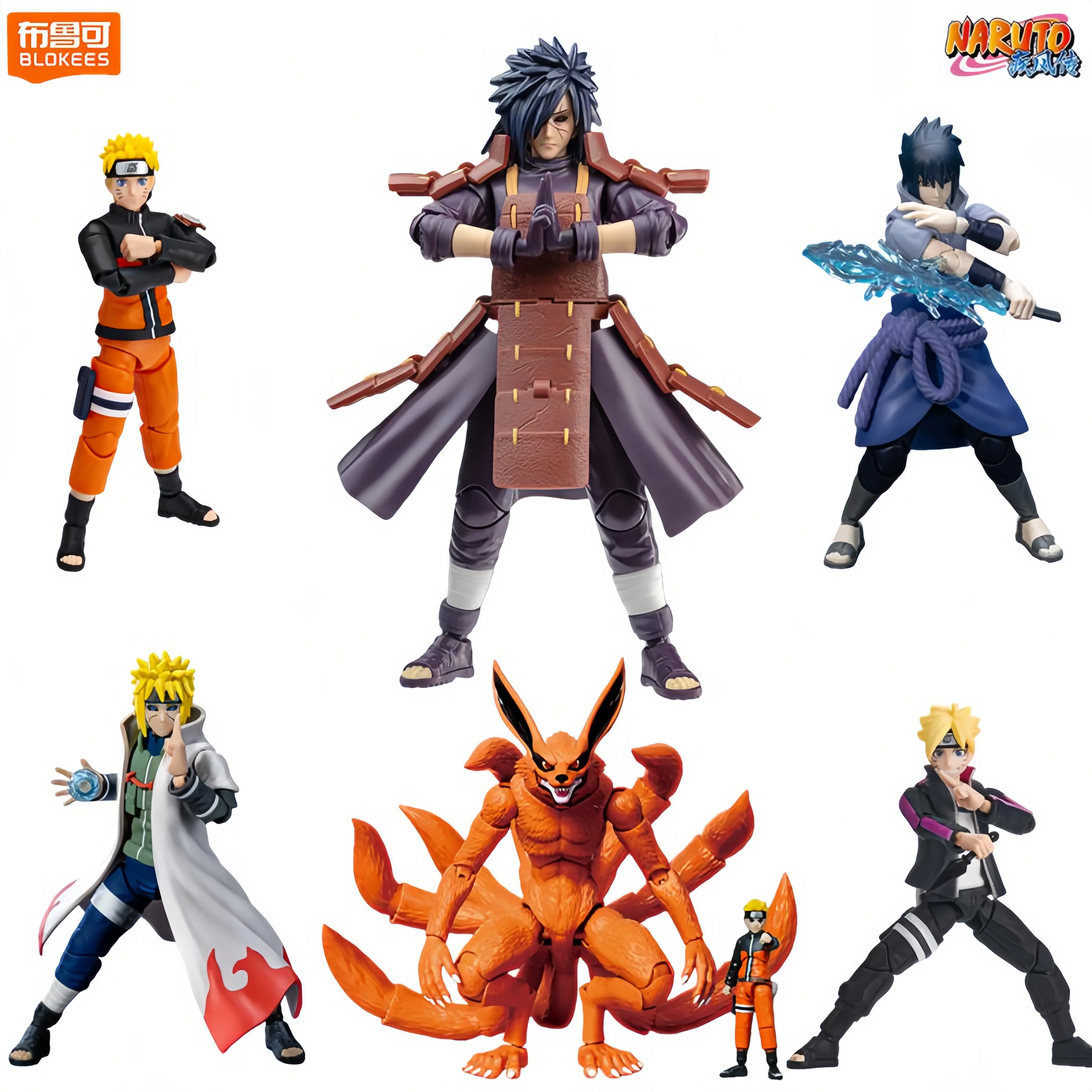 Blokees Naruto Figura de acción ensamblable – Serie campeón - imagen 4