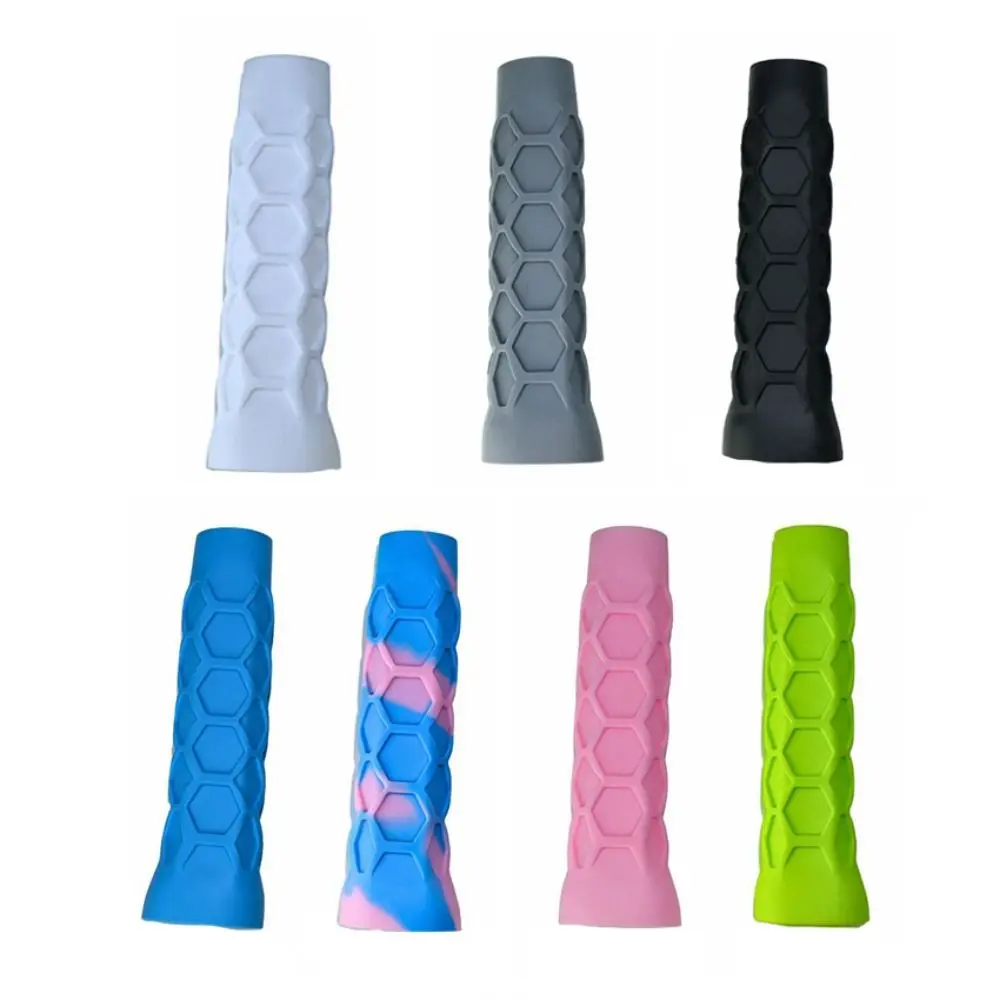 Manga de mango de raqueta de Pickleball de alta elasticidad, cubierta de mango de Pickleball antideslizante con absorción de impacto, panal octogonal - imagen 4