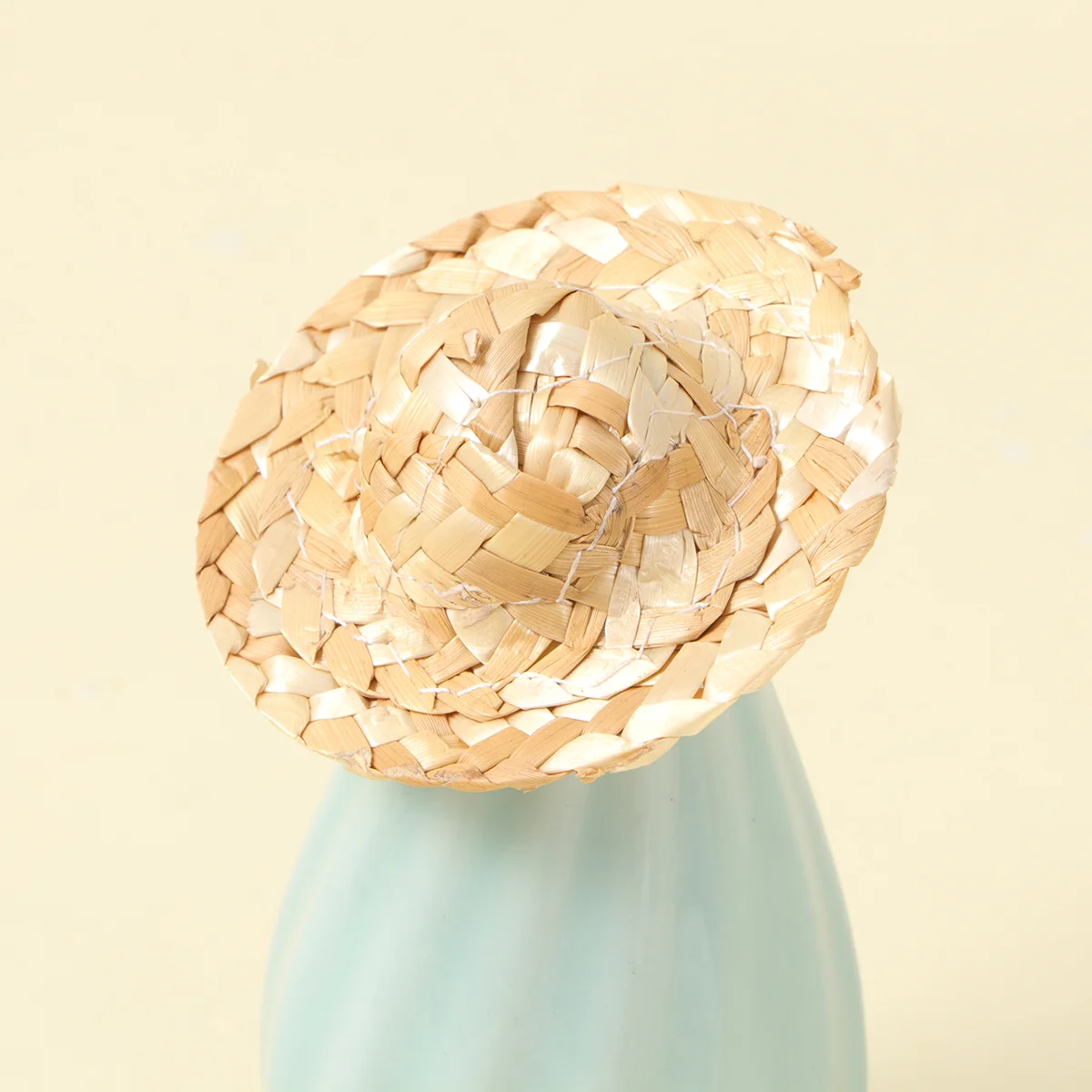 10 Uds. De muñecas para niñas, gorro artesanal para tejer sombreros tejidos, Mini hombre DIY - imagen 5