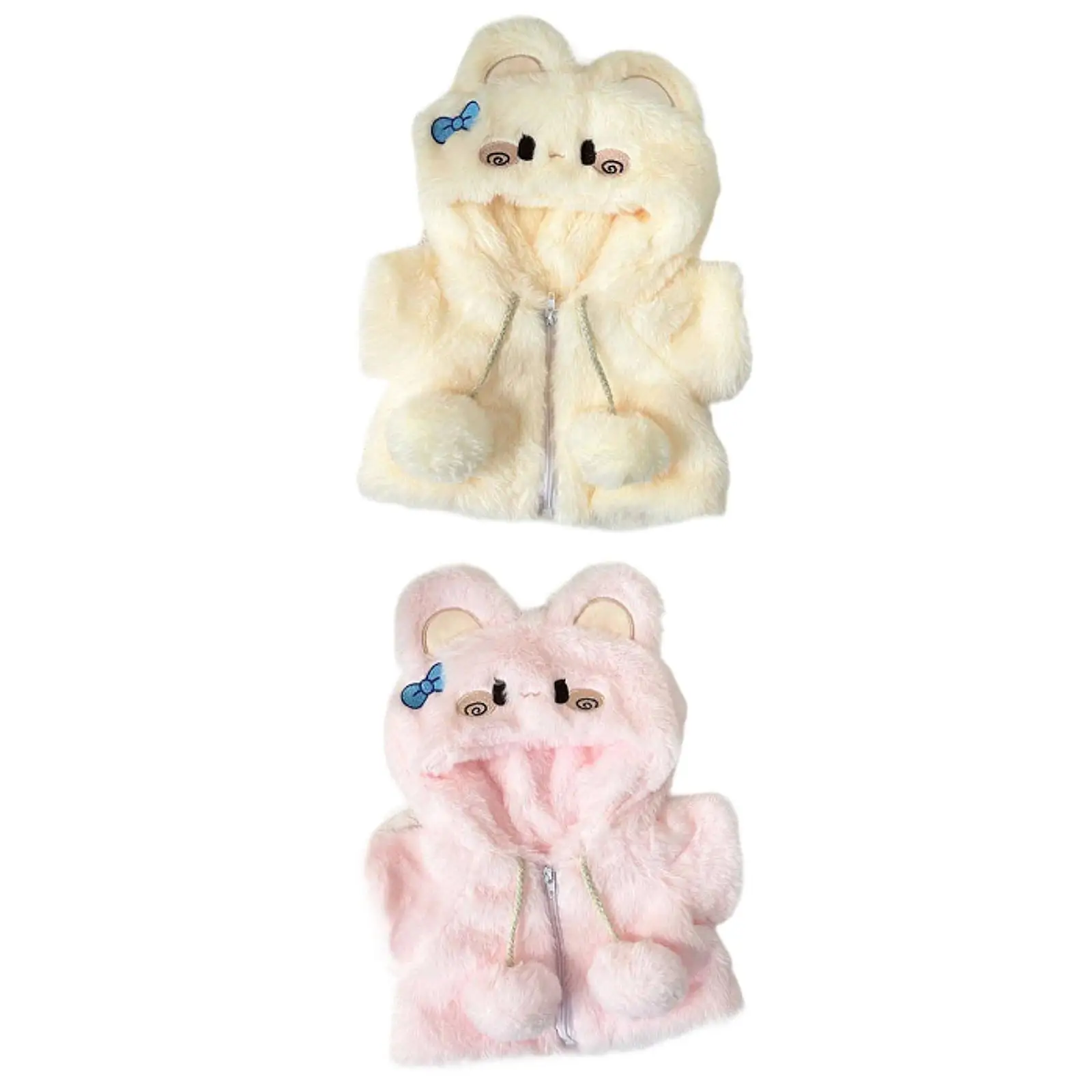 Plush Doll Overcoat Cosplay Costume Pretend Play Fashion Cute for 38cm Dolls