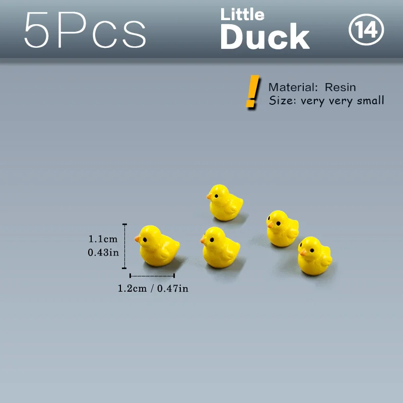 5pcs Ducks