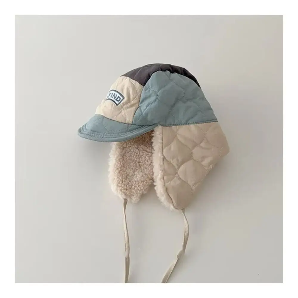 Nuevos gorros cálidos y cómodos para invierno, gorros de lana suave con orejeras, gorro de lana de cordero, gorro con protección para los oídos para niños y niñas - imagen 3