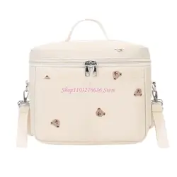 Bolso de maternidad termico de viaje para biberon y comida - bordado