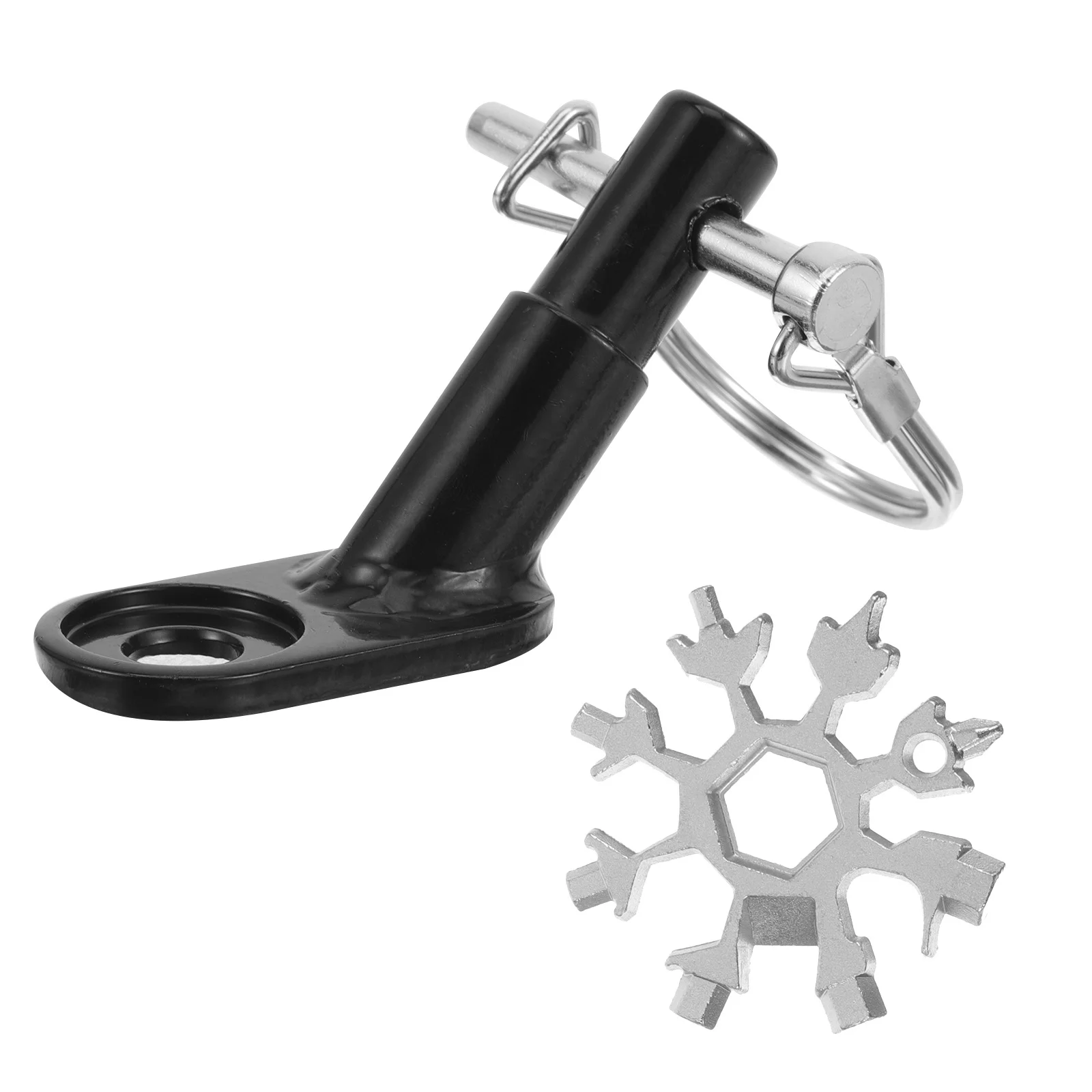 1 Juego de 1 Juego de accesorios para bicicleta, conector de enganche de remolque, diseño de tuerca de fácil liberación para remolque de bicicleta infantil, seguridad de estabilidad - imagen 5