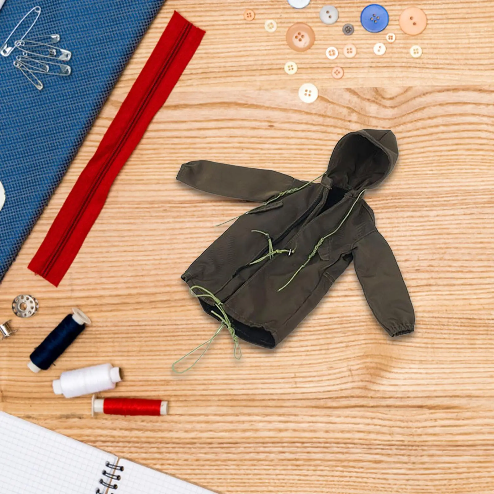 Ropa femenina coleccionable, figura de mujer, chaqueta de moda, gabardina para figura de acción de 12 pulgadas, 1/6 - imagen 3