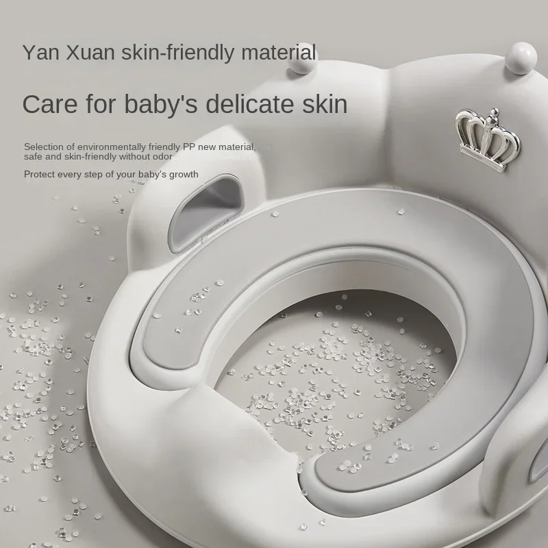 Reductor de inodoro con cojín suave para niños - imagen 3