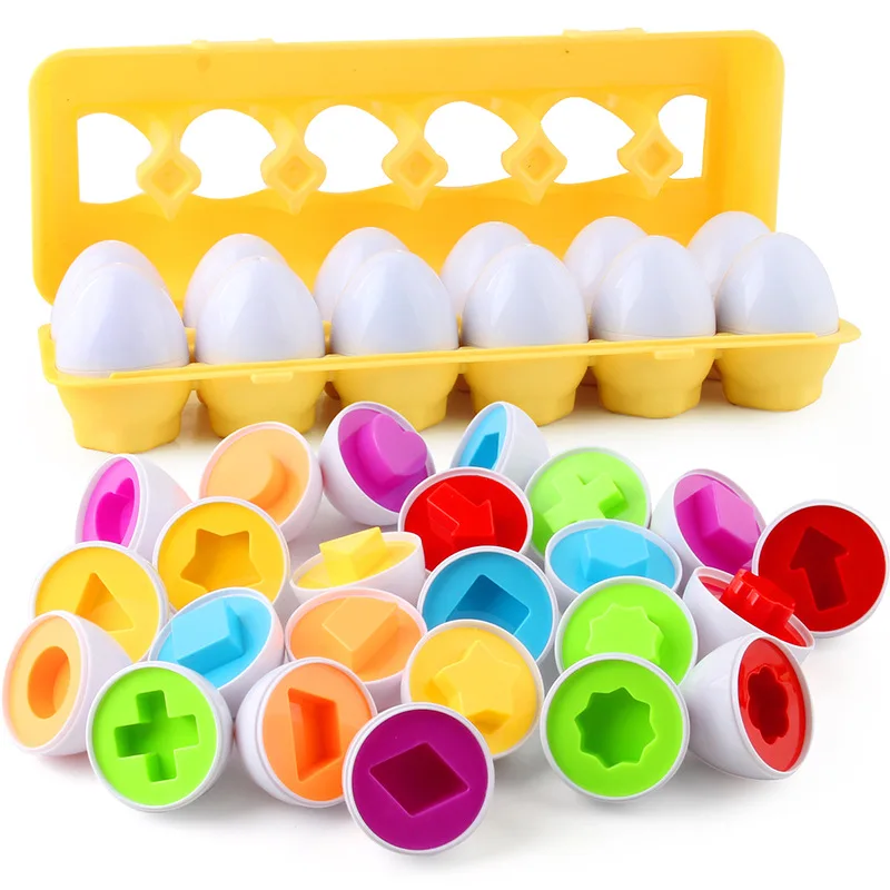 Rompecabezas 3D Montessori de huevos – Juego matemático para niños - imagen 3