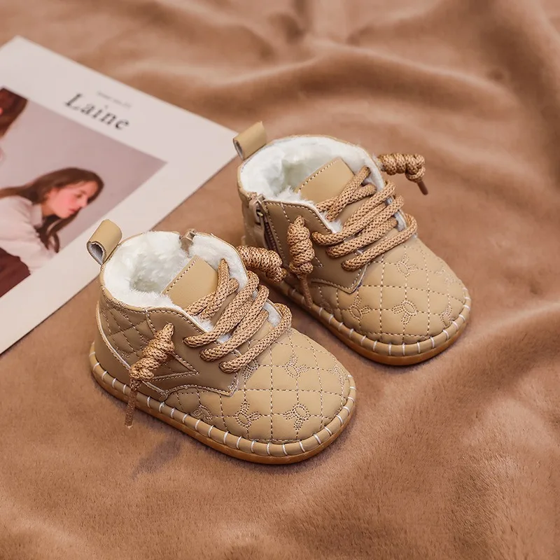 Botas de nieve infantiles – Suela antideslizante y forro térmico - imagen 2