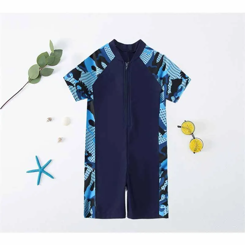 Traje de baño una pieza con protección solar – Secado rápido - imagen 5