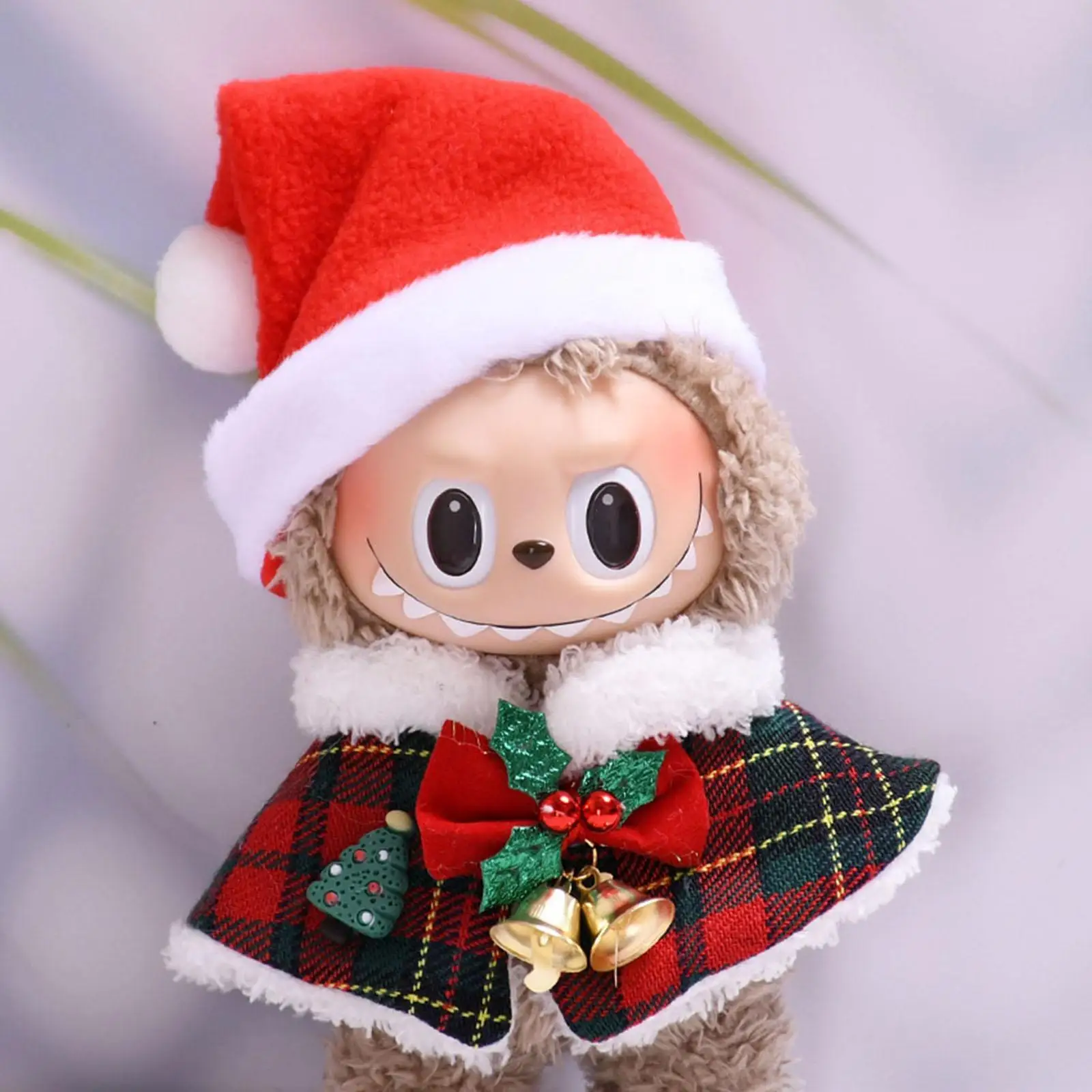 6.69in Doll Clothes Doll Clothing Christmas Dress up Handmade Doll Accessories Doll Cloak for Little Girls Birthday Gift Kids