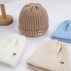 Gorro de punto suave para bebé – Invierno
