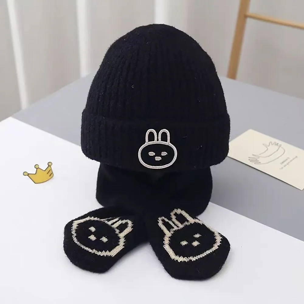 SCARF-HAT-BLACK