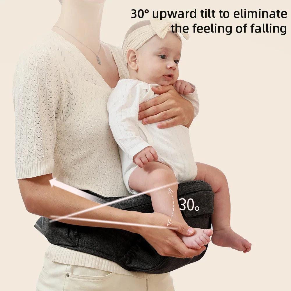 Sunveno Newbon portabebés ergonómico de cadera – Ideal para viajes - imagen 3