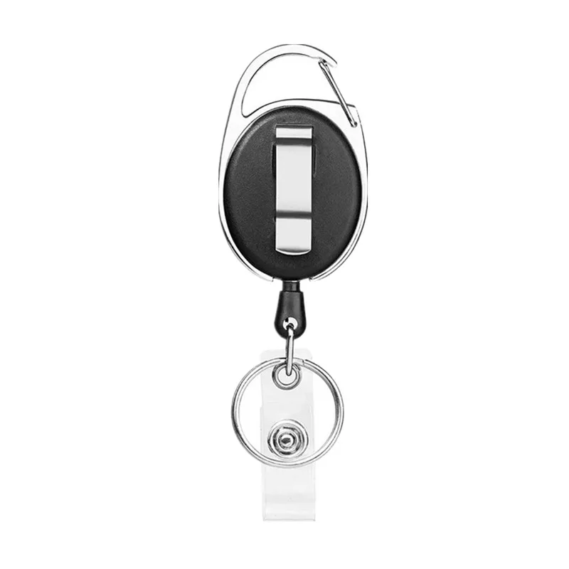 Badge Reel Black