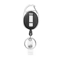 Badge Reel Black