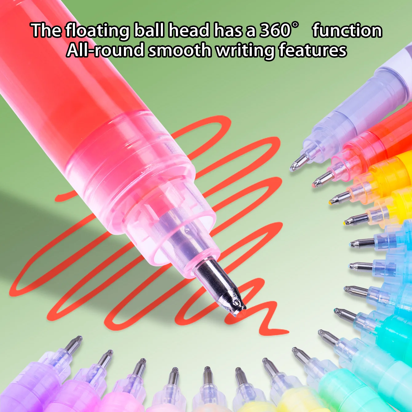 Rotuladores acrílicos de alto brillo, bolígrafos de pintura acrílica con punta de bala de 1mm, colores brillantes, tinta de gran capacidad, amplia gama de usos, Kit de suministros de arte - imagen 4
