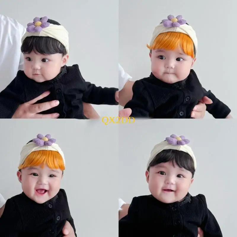 QX2D BEBÉ PIEZA BANDO BANDA PARA PARA COSITROS COSPLAY Decoración flores Accesorios para cabello - imagen 5