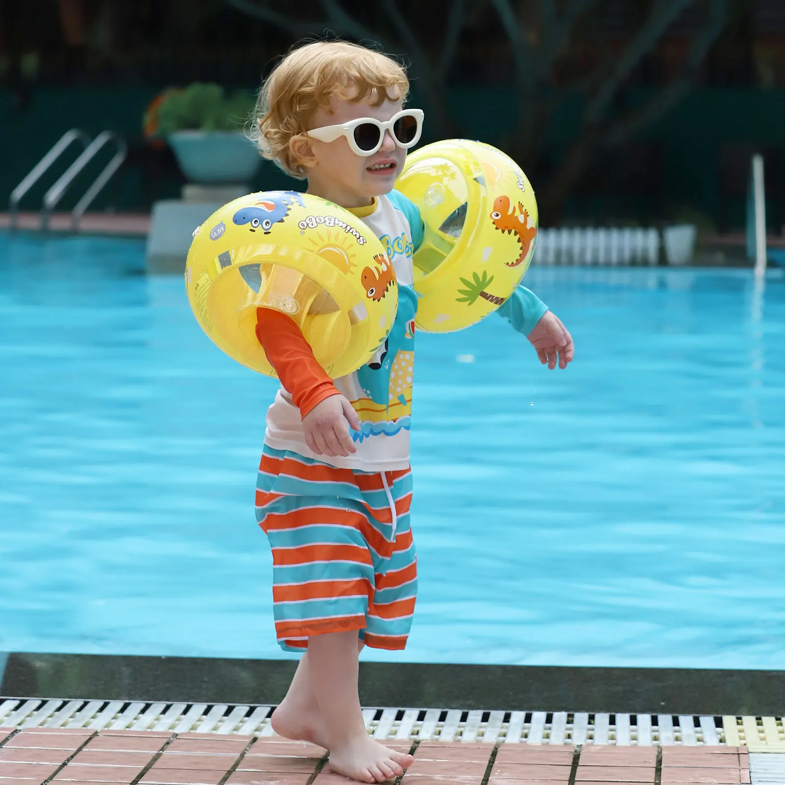 Swimbobo Manguitos inflables para niños – Natación segura y diversión - imagen 3