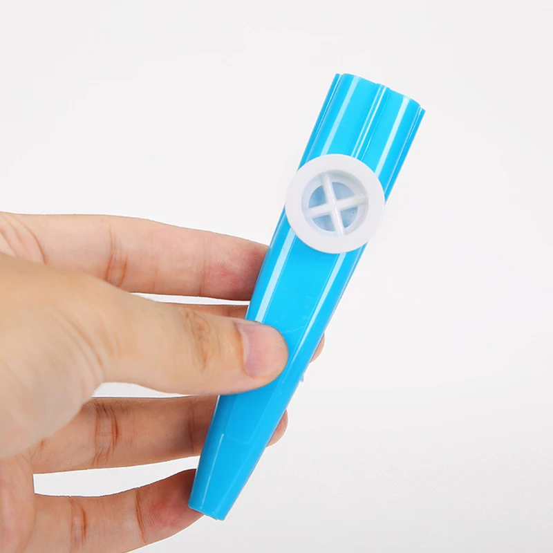 Colores surtidos 5/10/15/20 piezas Kazoo flauta silbato boca Kazoos armónica para principiantes regalo de cumpleaños Festival fiesta recuerdos ZYF - imagen 5