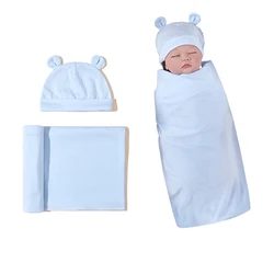 Manta con capucha de oso para bebé – Suave y cálida