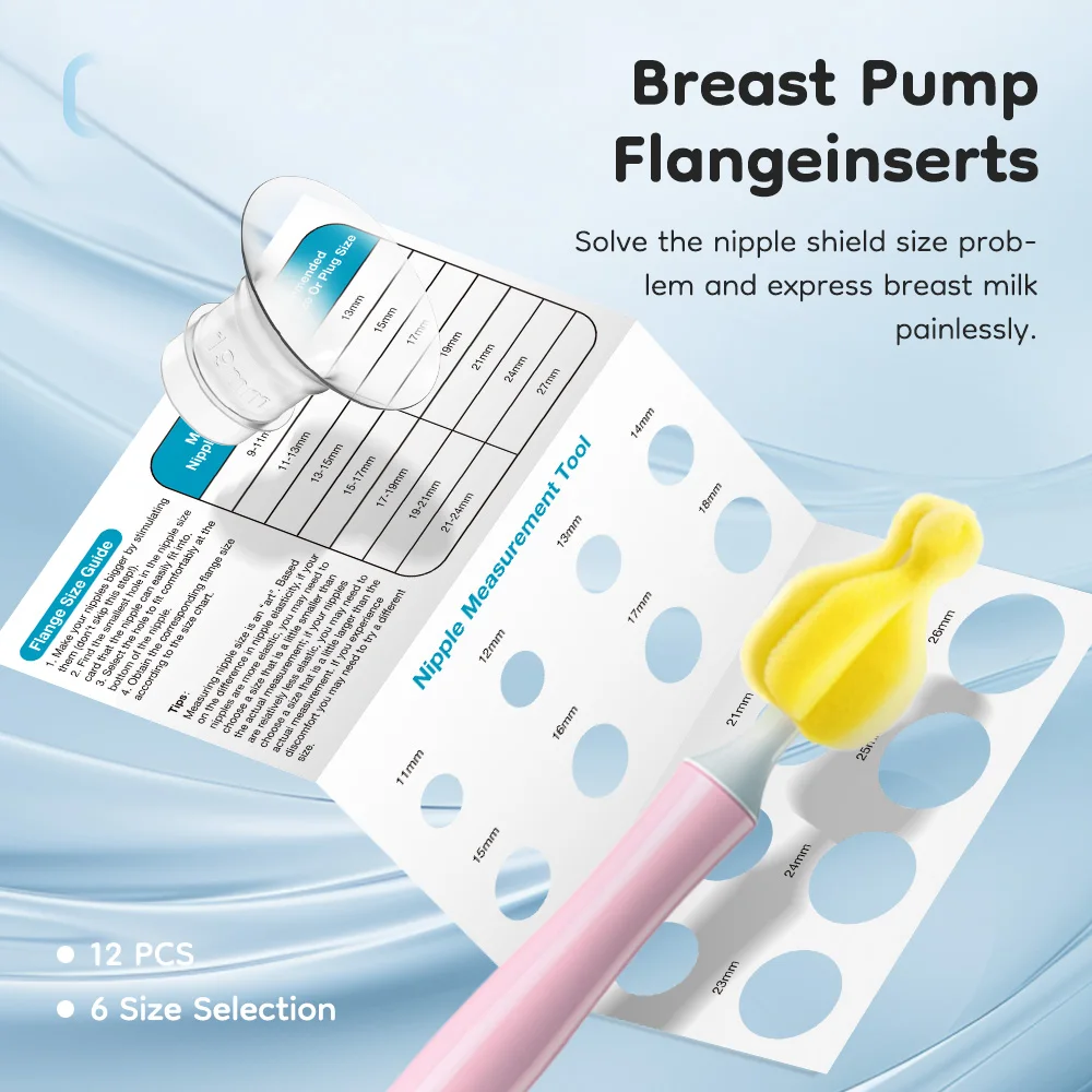 MAMIJOY Bridas de Silicona compatibles para Extractor Leche Materna - imagen 4