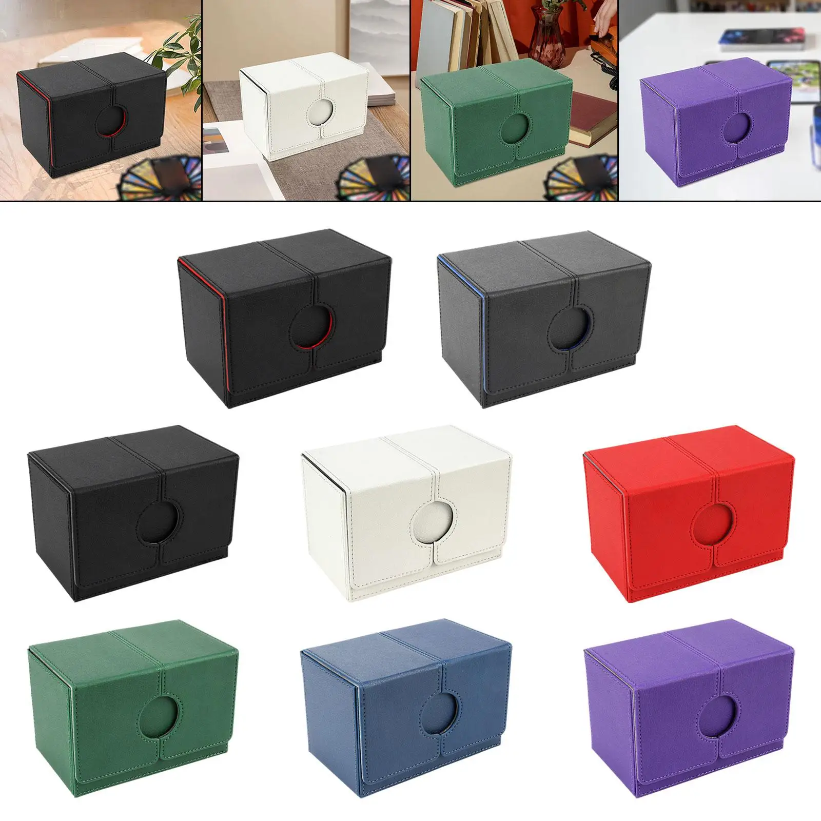 Trading Card Deck Box Game Card Display for Collectible Cards Baseball Card
