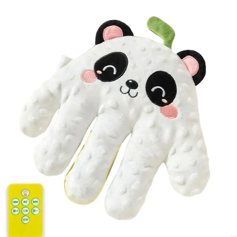 panda with music