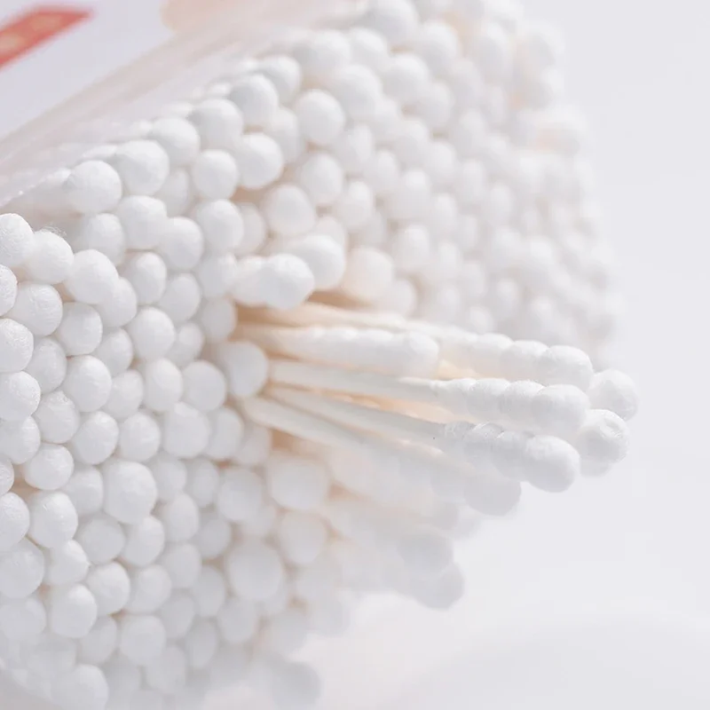 Hisopos hipoalergénicos de algodón orgánico para bebés - imagen 4